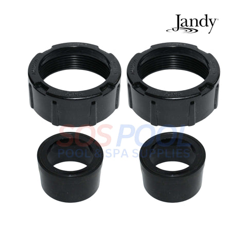 Jandy Coupling Nut Kit R0327300 for DEL Filters and LX LT Heaters | SOS Pool Supplies