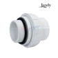 Jandy DEL48/60 2" Side Mount Multiport Valve | A0553645, white valve connector for pool systems, durable and reliable, SOS Pool supplies.