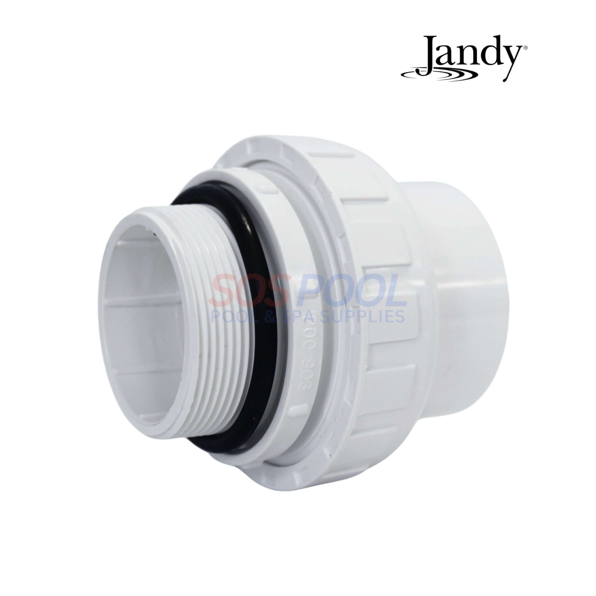 Jandy DEL48/60 2" Side Mount Multiport Valve | A0553645, white valve connector for pool systems, durable and reliable, SOS Pool supplies.