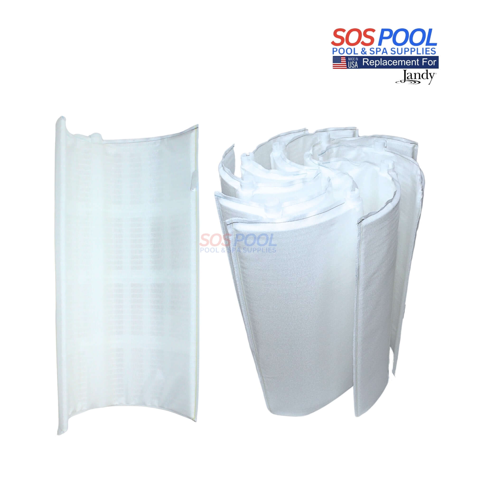 Jandy DEV Series 48 sq. ft DE Filter Unicel Replacement Grids | 7 Larg