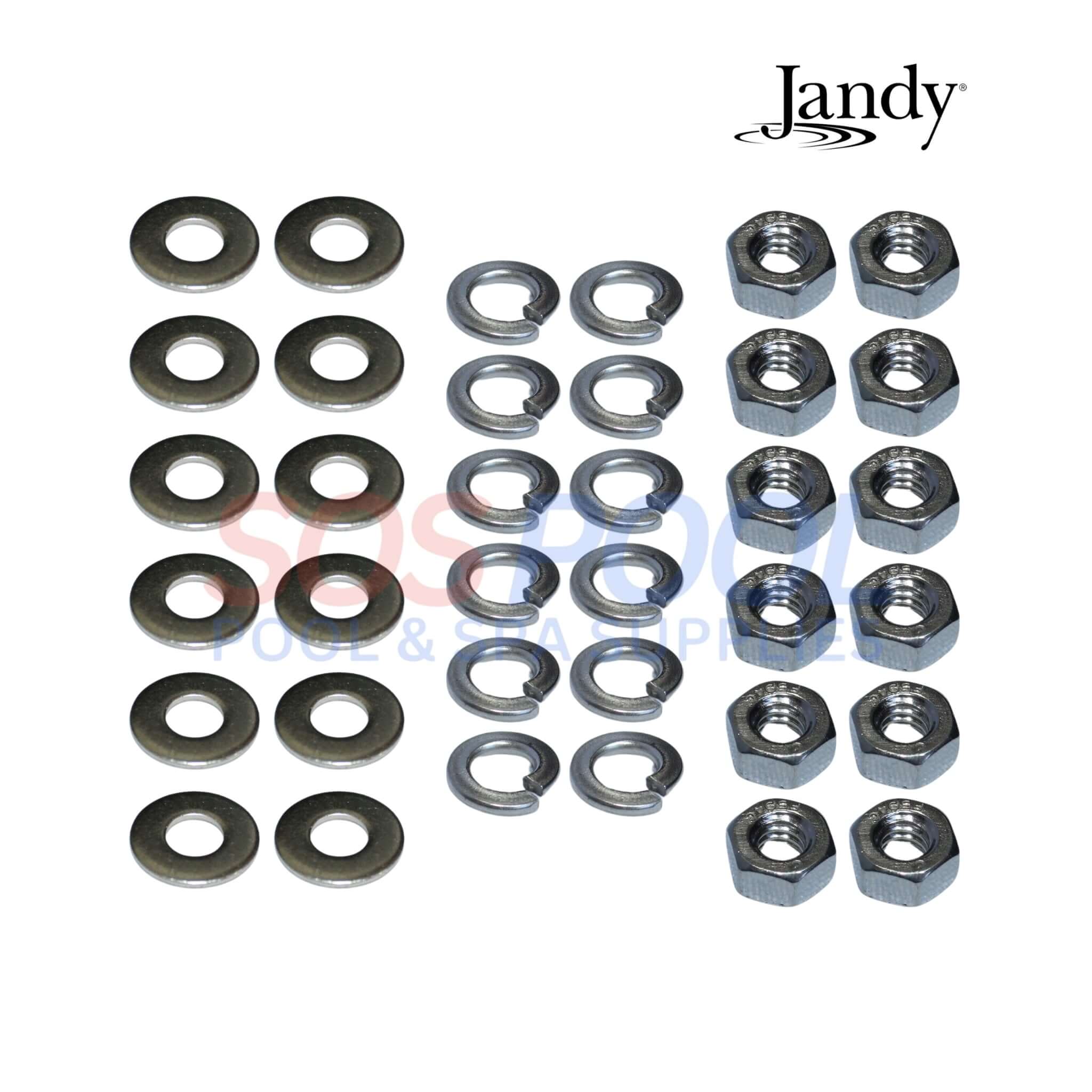 Jandy Gasket Seals and Hardware Kit For JXI Heater Manifold | R0589500