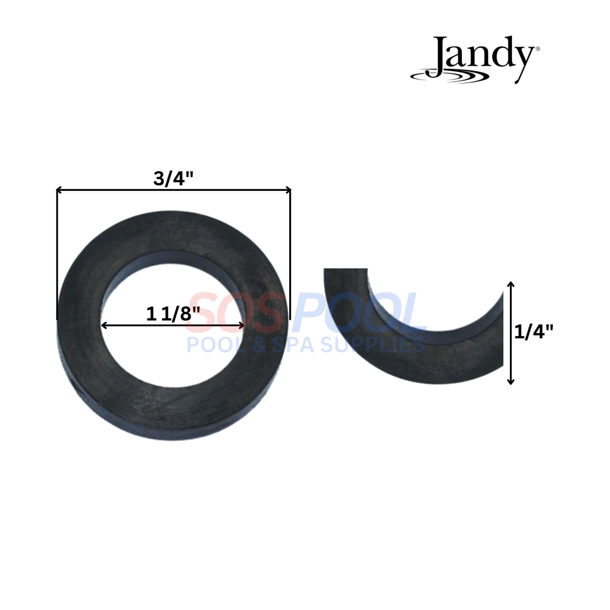 Jandy Gasket Seals and Hardware Kit For JXI Heater Manifold | R0589500