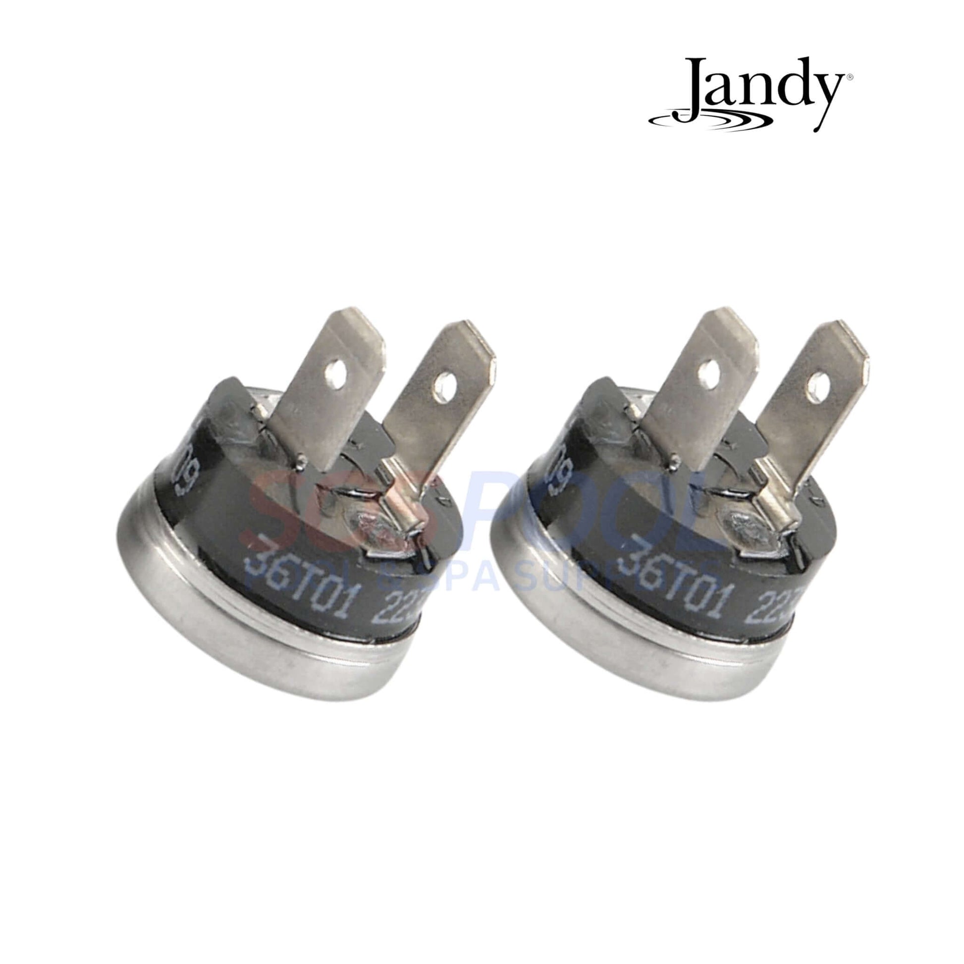 Jandy High Limit Switch R0023200 for Laars & Lite2 Heaters, 135F & 150F, dual protection for SOS Pool systems.
