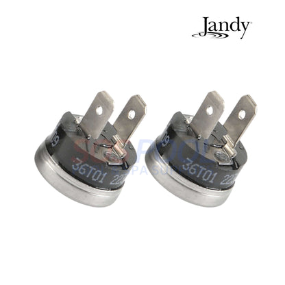 Jandy High Limit Switch R0023200 for Laars & Lite2 Heaters, 135F & 150F, dual protection for SOS Pool systems.
