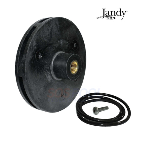 Jandy Impeller Kit R0807202 for Stealth and PlusHP Pumps by SOS Pool, includes screw and O-ring for efficient performance.