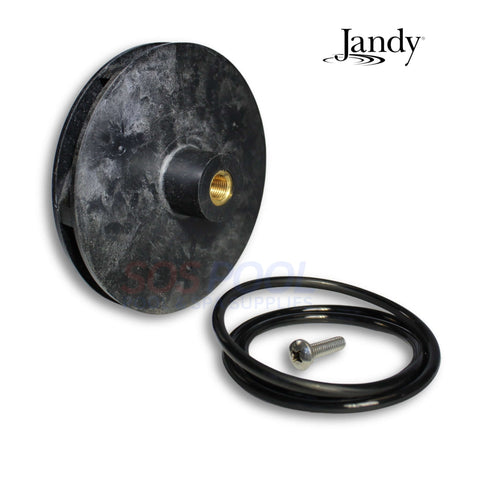 Jandy Impeller Kit Replacement for SHPF SHPM Pump 3 HP, includes components A0594906 R0807205, SOS Pool supplies.