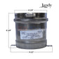 Jandy JXi Heaters 4" Vent Adapter Kit | R0731100