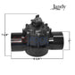 Jandy Neverlube 2-Port Diverter Valve 4718 for pools, 2.5"-3", reliable CPVC construction, from SOS Pool.