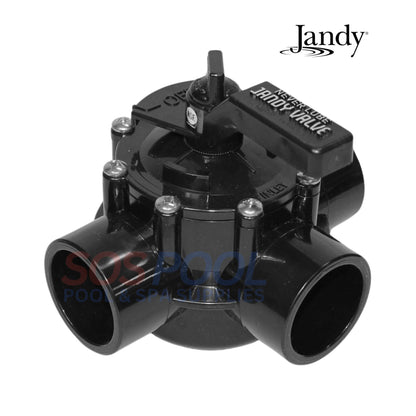 Jandy Neverlube 3-Port Diverter Valve 4715 for efficient pool and spa flow management, available at SOS Pool.