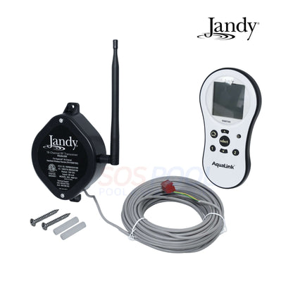Jandy AquaLink PDA-P4 pool automation system with remote control and wireless connection by SOS Pool.