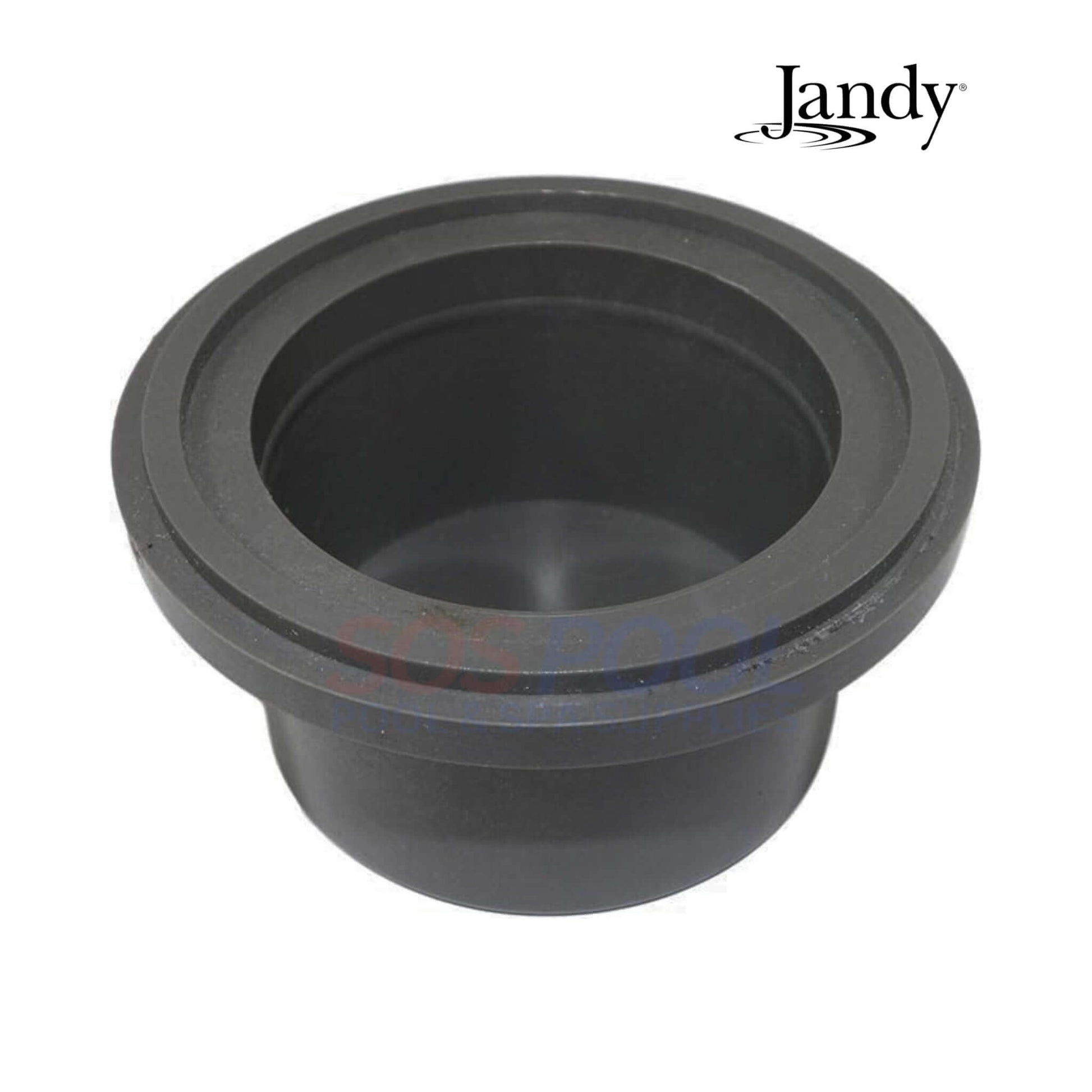Jandy PVC Cell Plug For AquaPure PLC1400 & PLC700 | A0120200 in black, used for leak-resistant seal in salt systems.