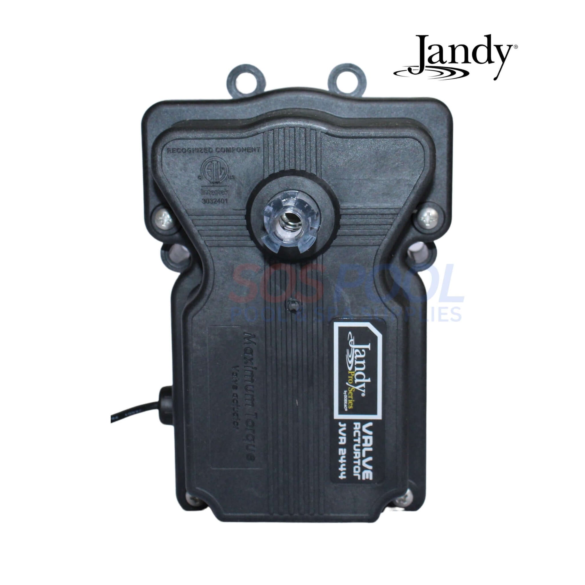 Jandy Pro Series Valve Actuator JVA 2444 for pool automation | SOS Pool | Reliable and adjustable 24-volt actuator.