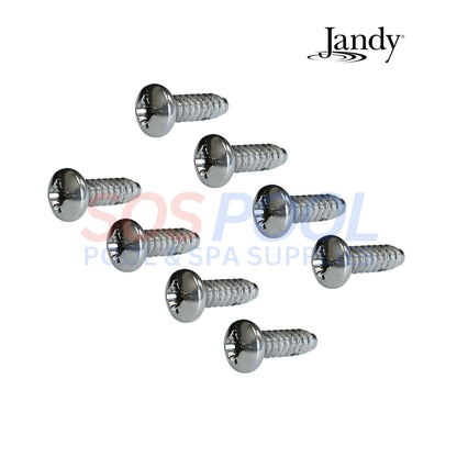 Jandy Screw Kit for Diverter & Check Valves | #14 x 3/4" | 8 Pack | SOS Pool | R0547600