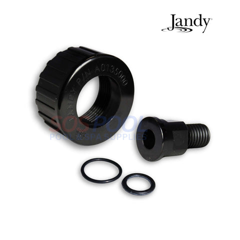 Jandy Tank Adapter with O-Ring and Union for DEV and DEL DE Pool Filters R0552000 | SOS Pool Supplies