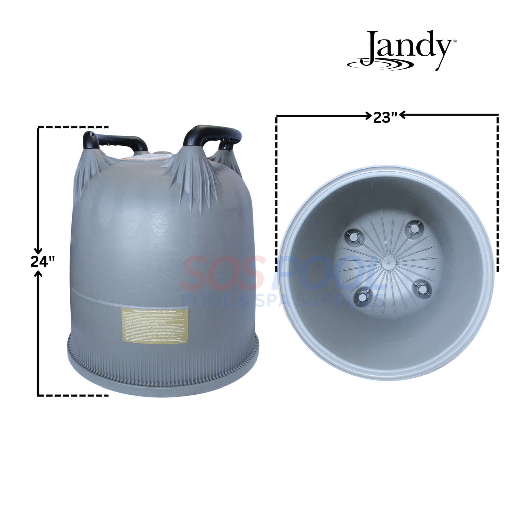 Jandy Tank Top Lid For DEL/DEV60 & CL/CV580 | R0357300