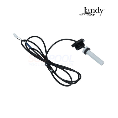 Jandy Temperature Sensor Kit R0456502 for JXiQ heaters, includes inlet thermistor assembly and probe, compatible with SOS Pool supplies.