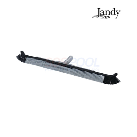 Jandy Aluminum Back Brush 18" for pool cleaning with durable UV and chlorine-resistant bristles, SKU PBR18, from SOS Pool.