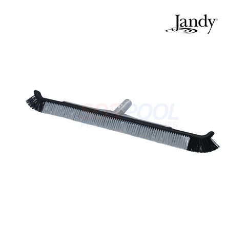 Jandy Aluminum Back Brush 24" for pool maintenance, durable PBT bristles and aluminum back, SKU PBR24, SOS Pool.