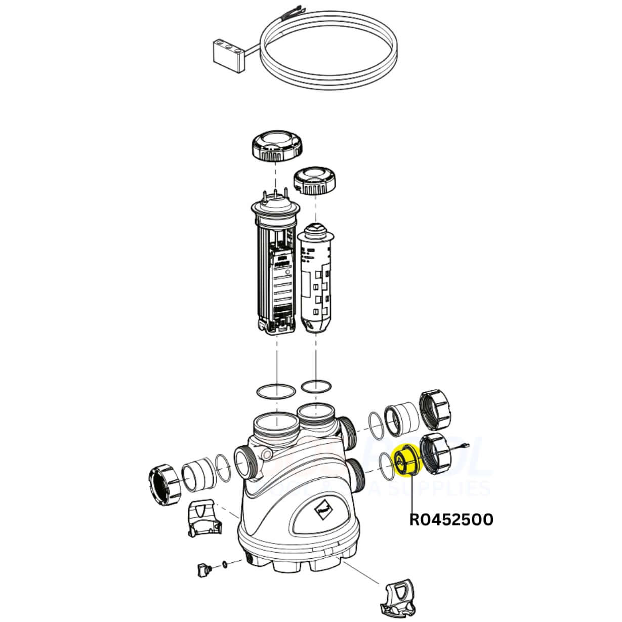 Jandy Flow Port Sensor For AquaPure Systems | R0452500