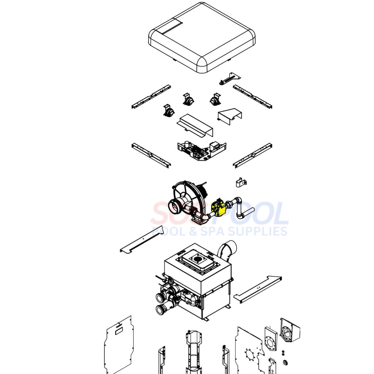 Jandy Gas Valve For JXI Heaters | R0591400