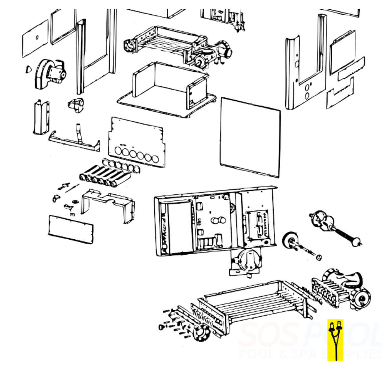 Jandy High Limit Switch Harness For LXi and LRZE Heaters | R0457400