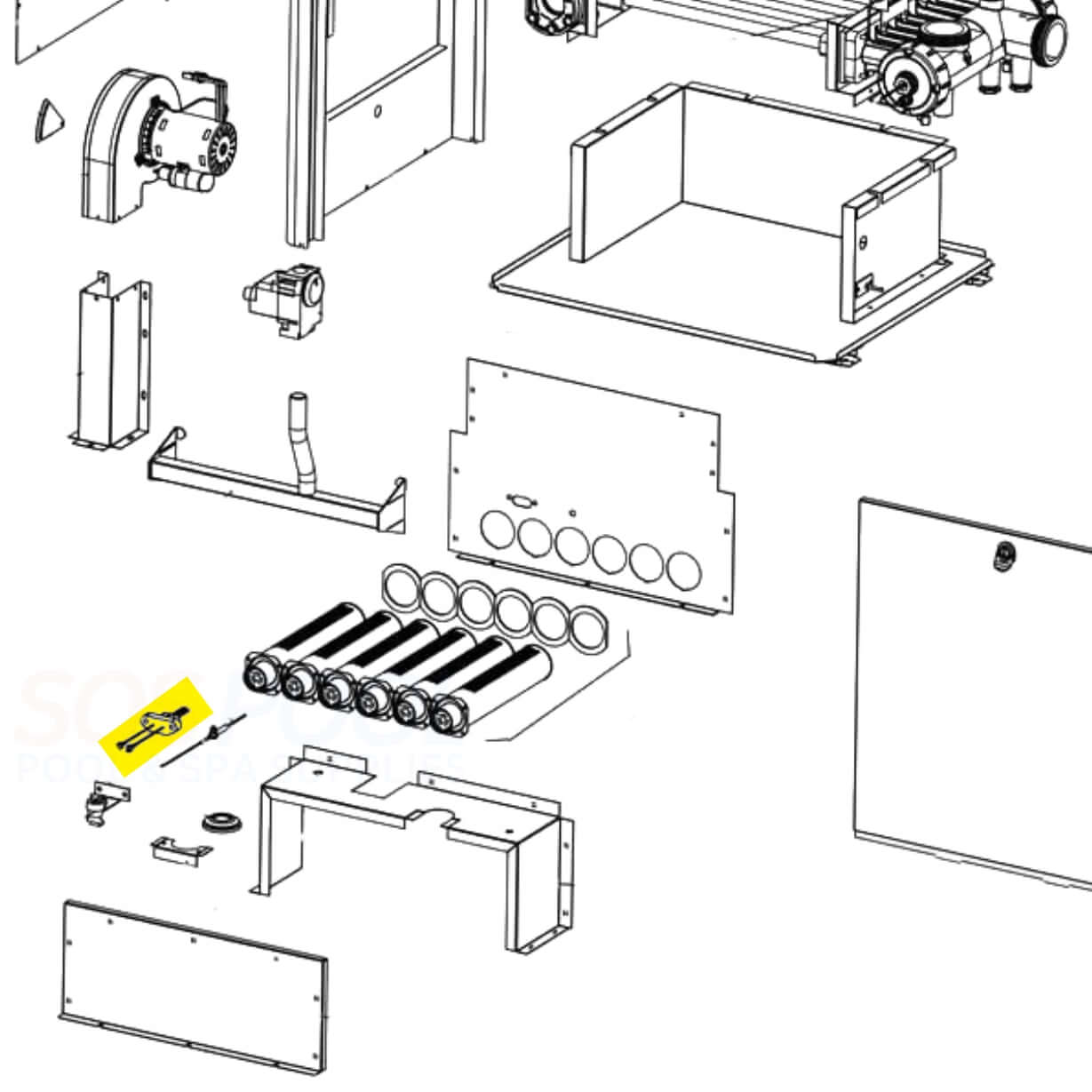 Jandy Hot Surface Ignitor For LXi Heaters | R0457500