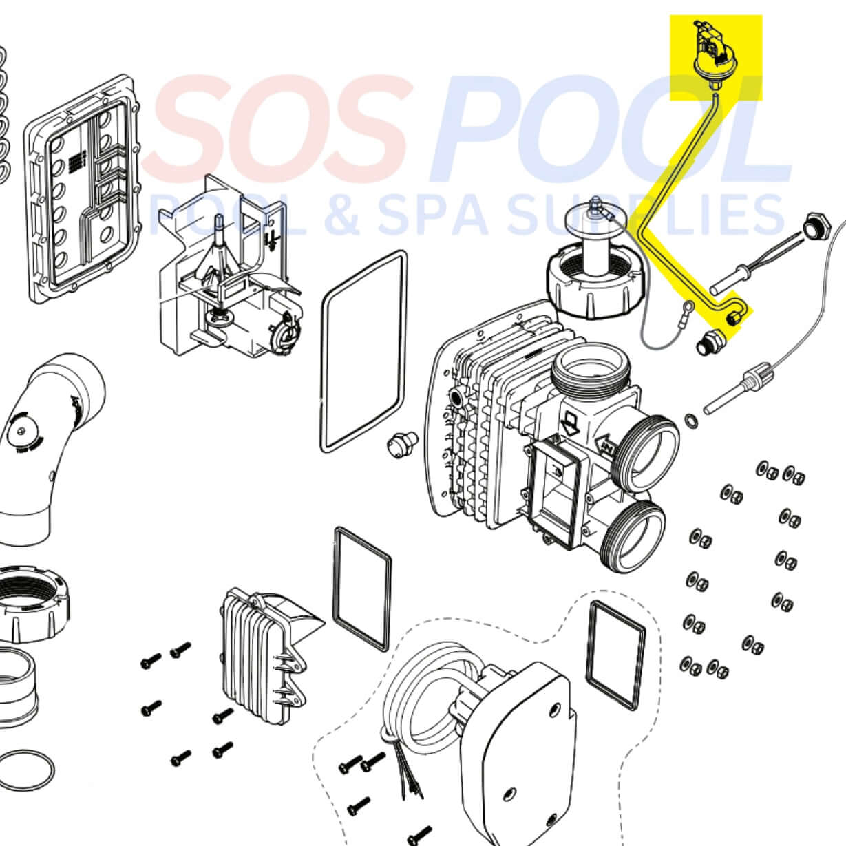 Jandy Pressure Switch For JXI Heaters | R0457001