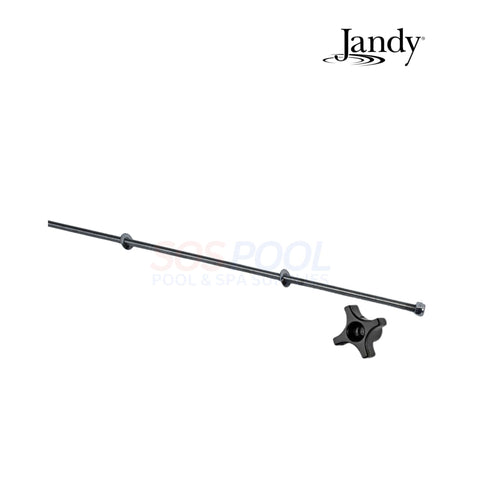 Jandy Tie Rod with Knob and Lock Nuts for DEV48 and DEL48 Filters at SOS Pool, essential for D.E. filtration.