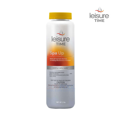Leisure Time Spa Up pH Increaser for Hot Tubs, 2 lbs, boosts sanitizer effectiveness, compatible with SOS Pool.