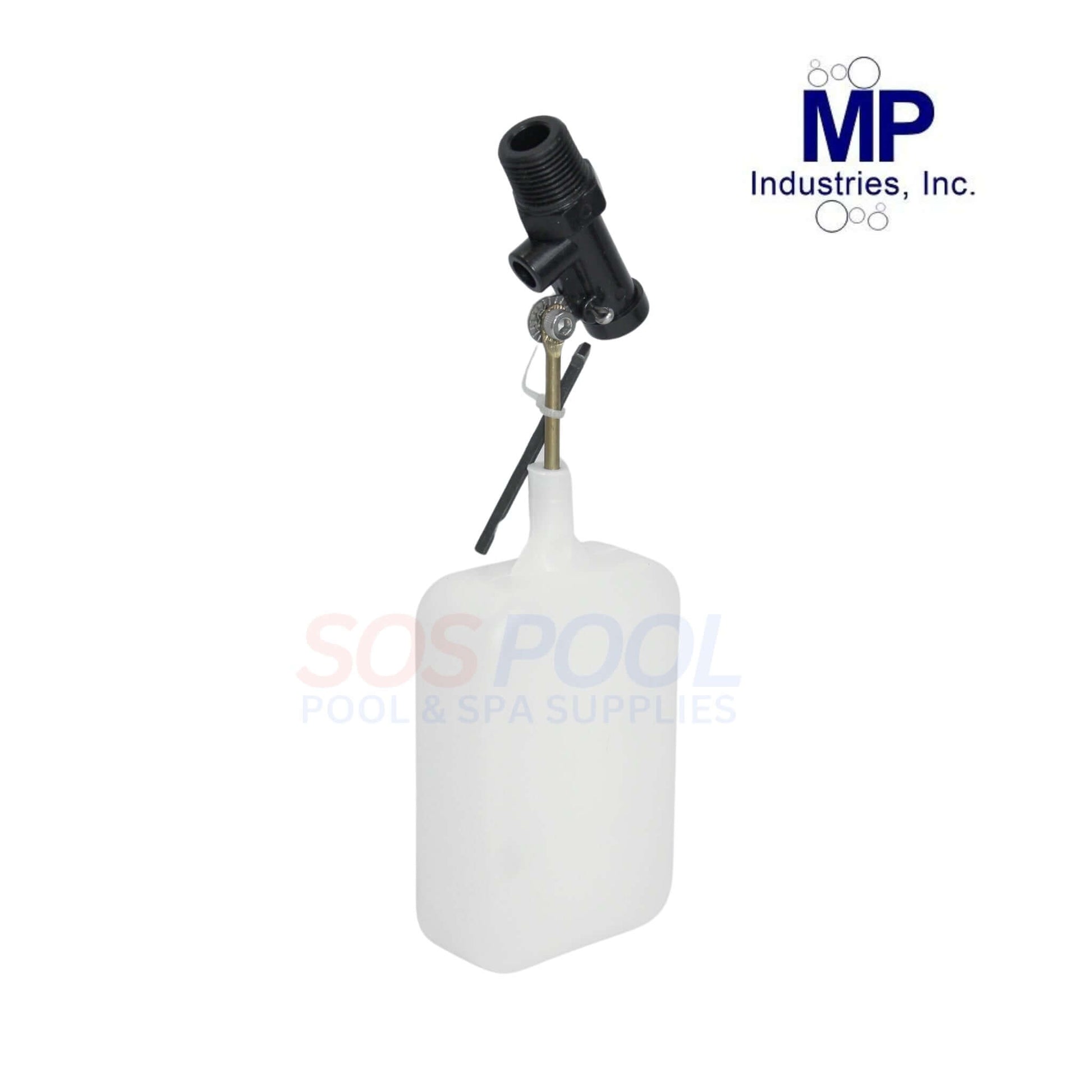 MP Industries Float for 1953-J Water Leveler, 3/8 MPT, durable valve assembly for pools, spas, SOS Pool supplies.