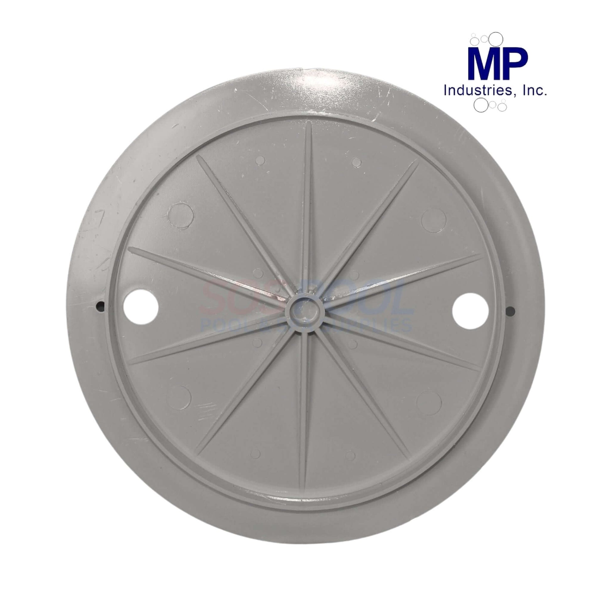 MP Industries Gray Lid for AutoFill Water Leveler 4061-G, essential for SOS Pool water level maintenance.