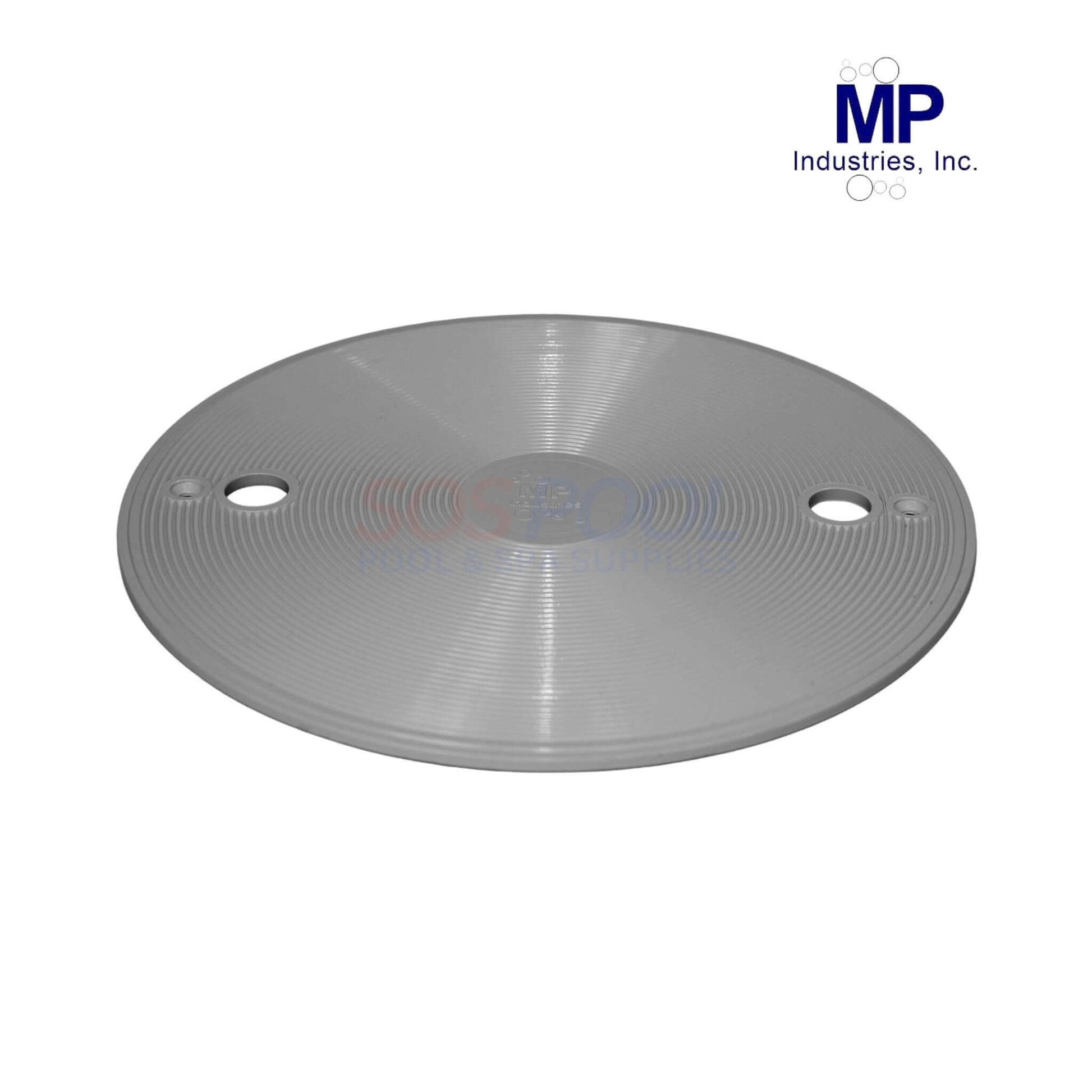 MP Industries Gray Lid for AutoFill Water Leveler | 4061-G, SOS Pool solution, durable design for pool maintenance.