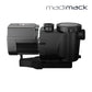 MadiMack InverFlow Plus VSP Pool Pump | WiFi Enabled | 5-Year Warranty side view, sleek black design, optimal for pool supplies, SOS Pool, swimming pool parts.