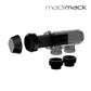 MadiMack Smart InverChlor Salt Chlorinator System | WiFi Enabled | 4-Year Warranty, showing transparent components and connectors.