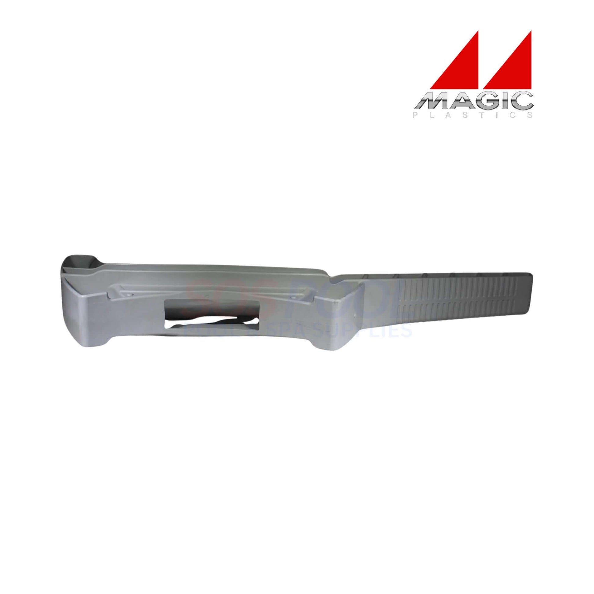 Magic Plastics PPTW Pump Lid Wrench in gray, ideal for removing pool pump lids; vital tool for SOS Pool supplies.