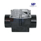 Magic Plastics CR2 Corrosion Resistant Check Valve 2 inch 0801-20H2 by SOS Pool, featuring clear body and durable parts.