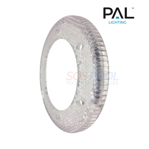 PAL Lighting Outer Lens Ring 42-TRLC for Treo 2T2 & 2T4, clear lens ring, pool parts for SOS Pool supplies.