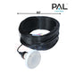PAL Lighting Treo Max Multi Color Nicheless Pool & Spa Light with 80 ft cable for SOS Pool use.