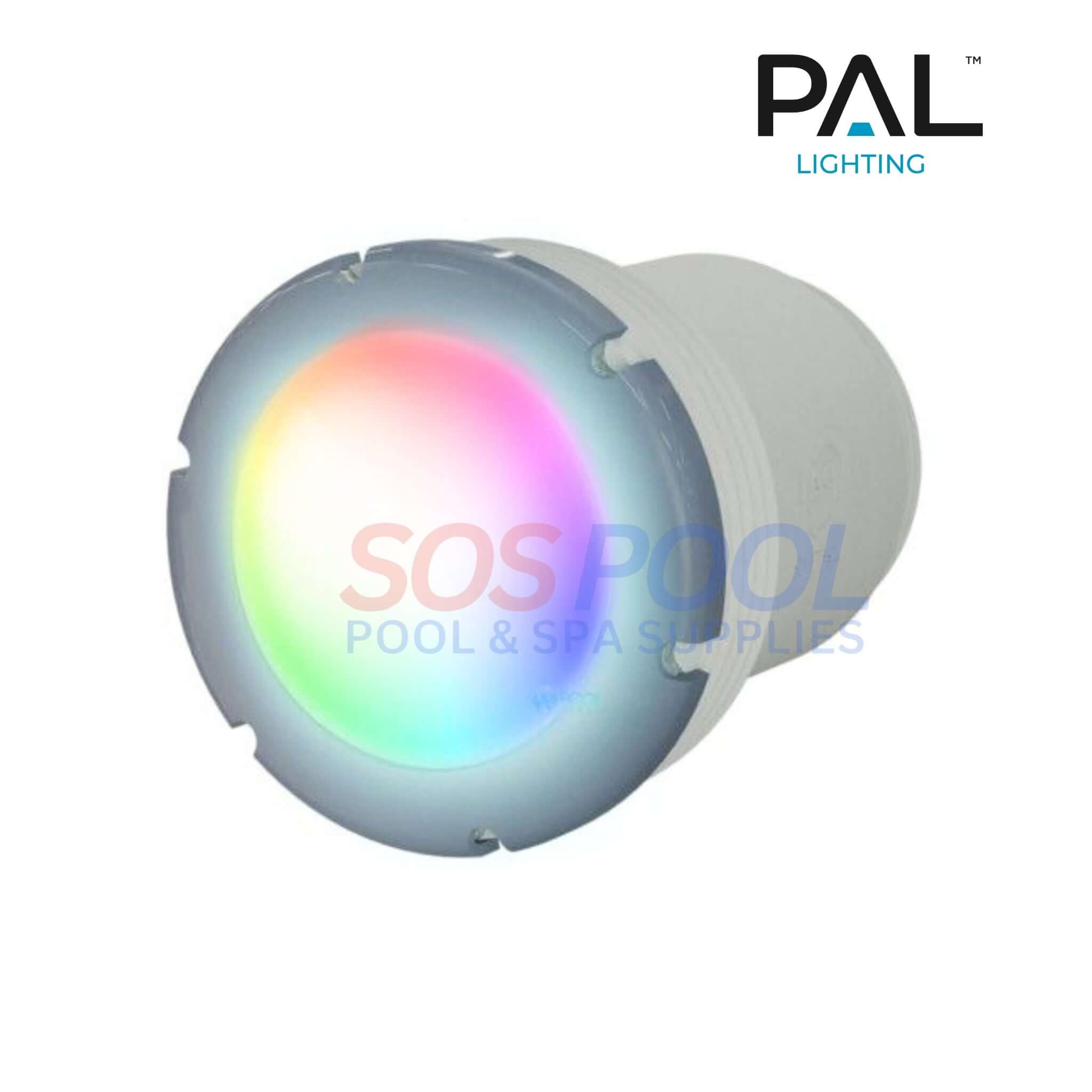 PAL Lighting Treo Mini Multi Color LED Nicheless Pool and Spa Light |