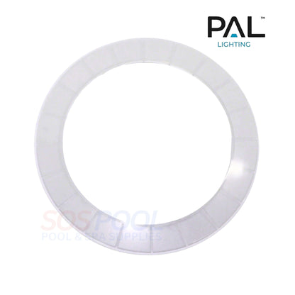 PAL EvenGlow Faceplate 64-EGB-FACEPLATE, durable thermoplastic, circular, for LED bubblers, SOS Pool supplies.