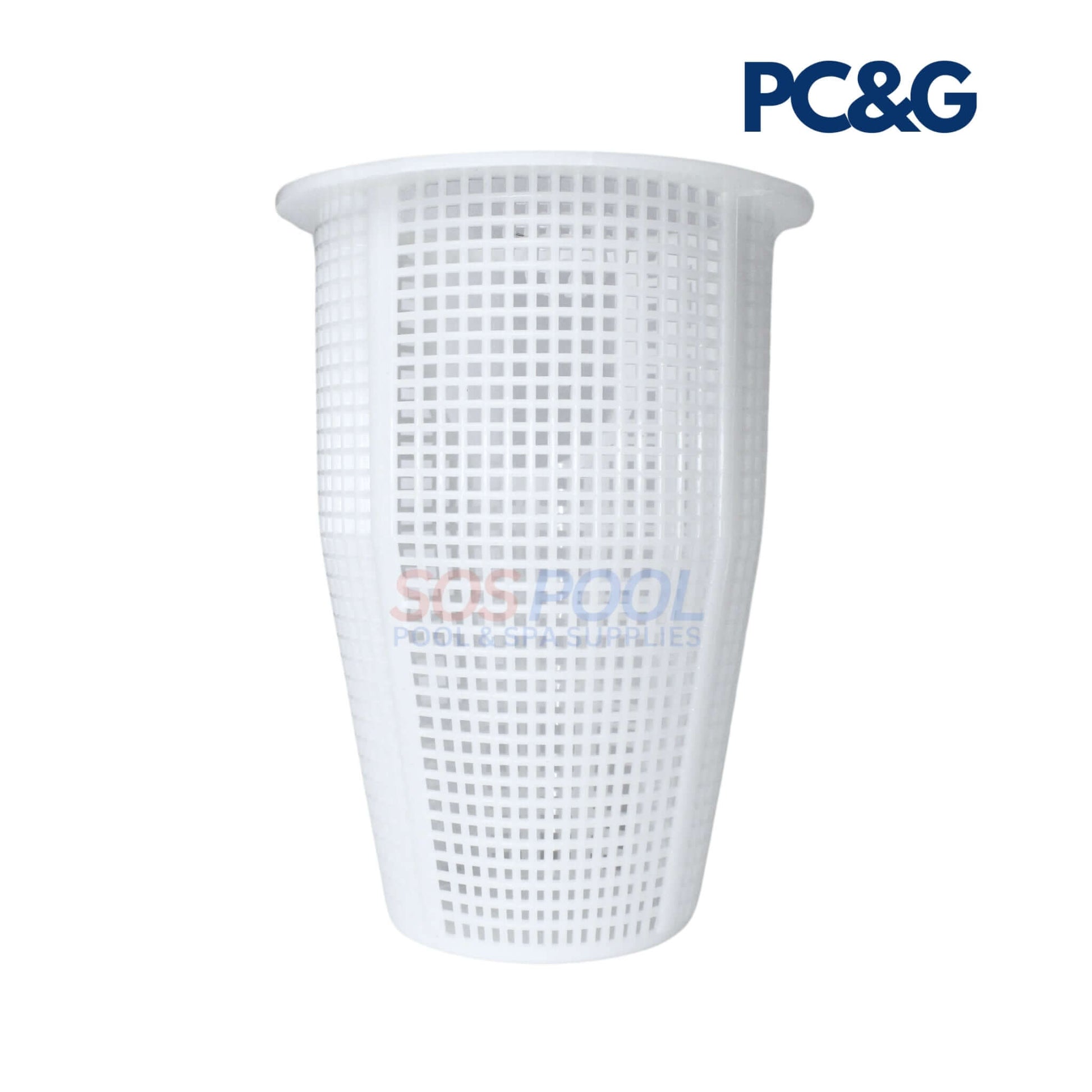 PCG Pump Basket For Pentair WhisperFlo | 070387 | PCG070387, white open-grid design for optimal debris filtration.