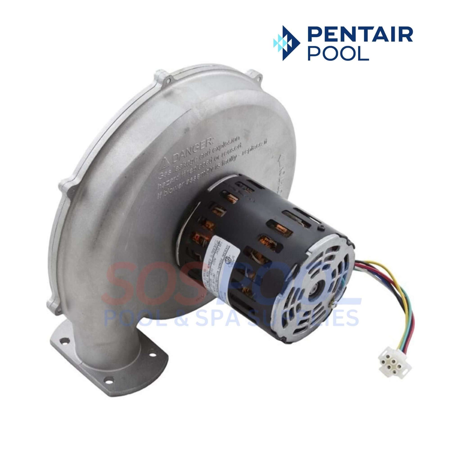 Pentair Air Blower Kit for MasterTemp 250 Natural Gas Heaters | 460743 by SOS Pool, ensures efficient heating.