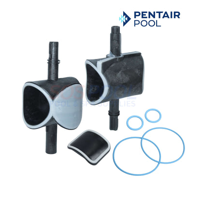 Pentair Backwash Valve Rebuild Kit For FullFloXF | 270514Z with diverters and O-rings, part of SOS Pool supplies.