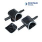 Pentair Backwash Valve Rebuild Kit For FullFloXF | 270514Z showing two diverters and an outlet seal, ideal for pool maintenance solutions.