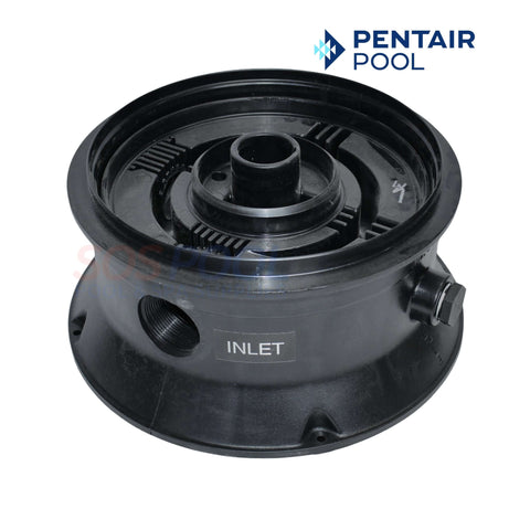 Pentair Base with Pipe Plugs WC104-78P for Posi-Flo Filters, a durable SOS Pool component for secure installation.