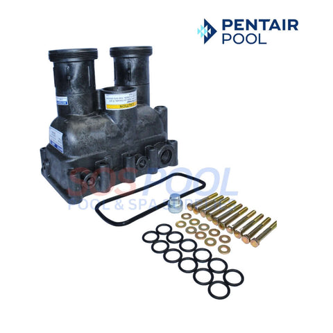 Pentair Basic Manifold Kit 474200 for Max-E-Therm & MasterTemp Heaters, includes all installation components, SOS Pool.
