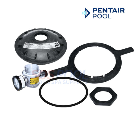 Pentair Black Buttress Threaded Closure Kit 154856 for Triton Filters - SOS Pool Replacement Parts
