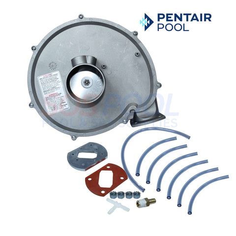 Pentair Blower for ETI 400 Heaters 476000, essential for efficient combustion and optimal heating. SOS Pool.