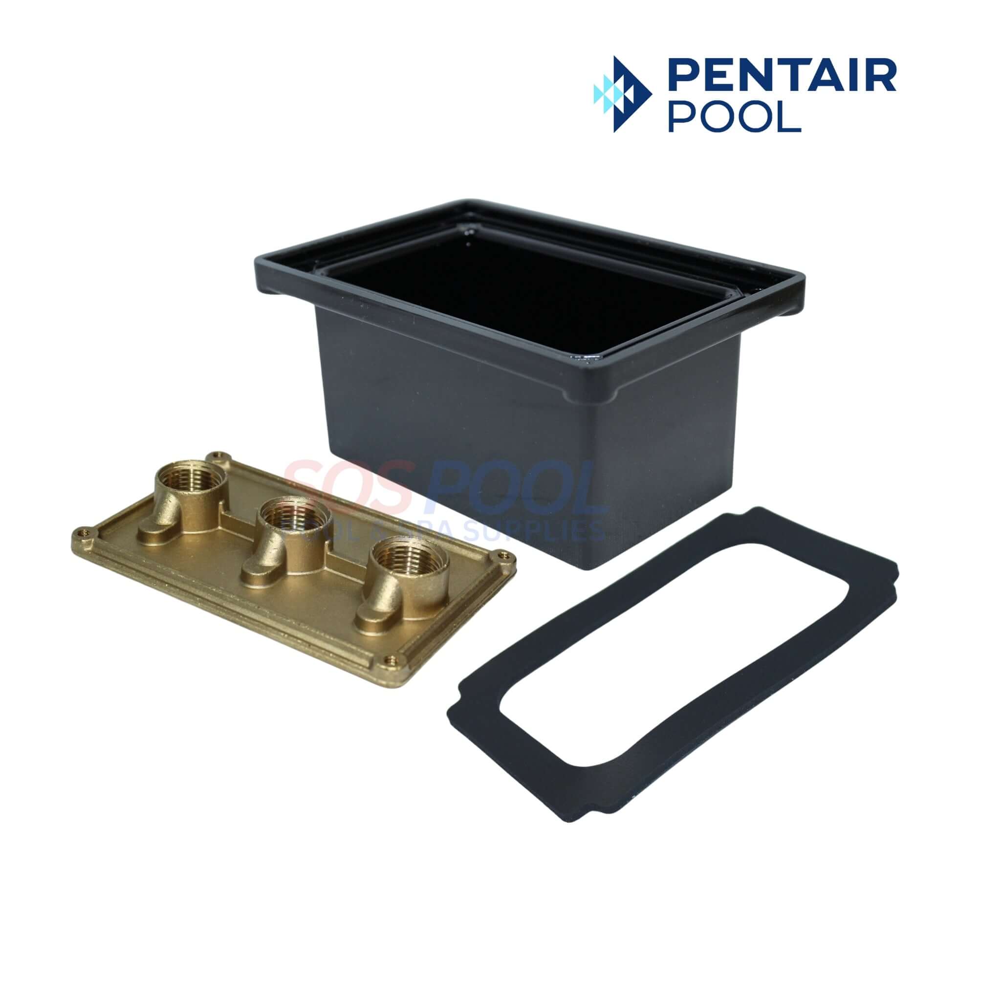 Pentair Brass Junction Box For Lights | 1/2