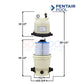 Pentair Clean & Clear Cartridge Filter EC-160315 dimensions: 75 sq ft, easy-clean polyester cartridges, SOS Pool supplies.